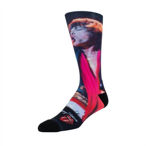 NEW PERRI‚ÄôS SOCKS unisex - rolling stones mick live in colour socks in multi - Picture 2 of 4